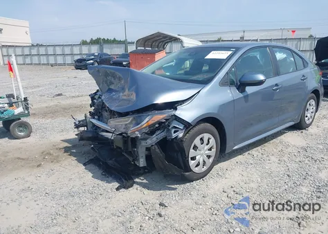 2021 Toyota Corolla L z USA, uszkodzony, nr VIN 5YFDPMAE6MP175282